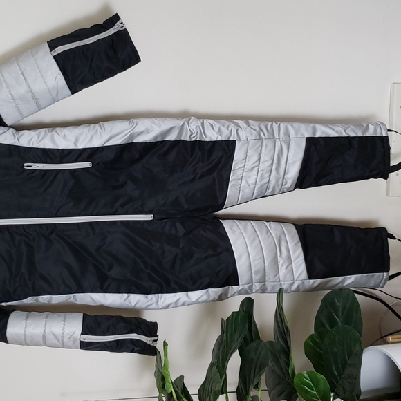 Vintage Sears style works snowsuit, one piece winter ski/snowboard suit. Sz 36 - Picture 3 of 14